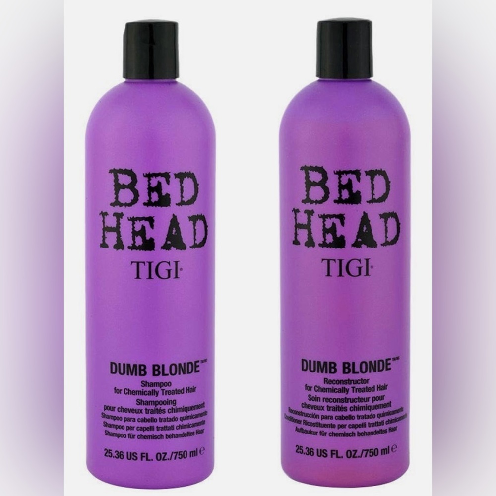 TIGI Bed Head Dumb Blonde Shampoo - Bold Purple